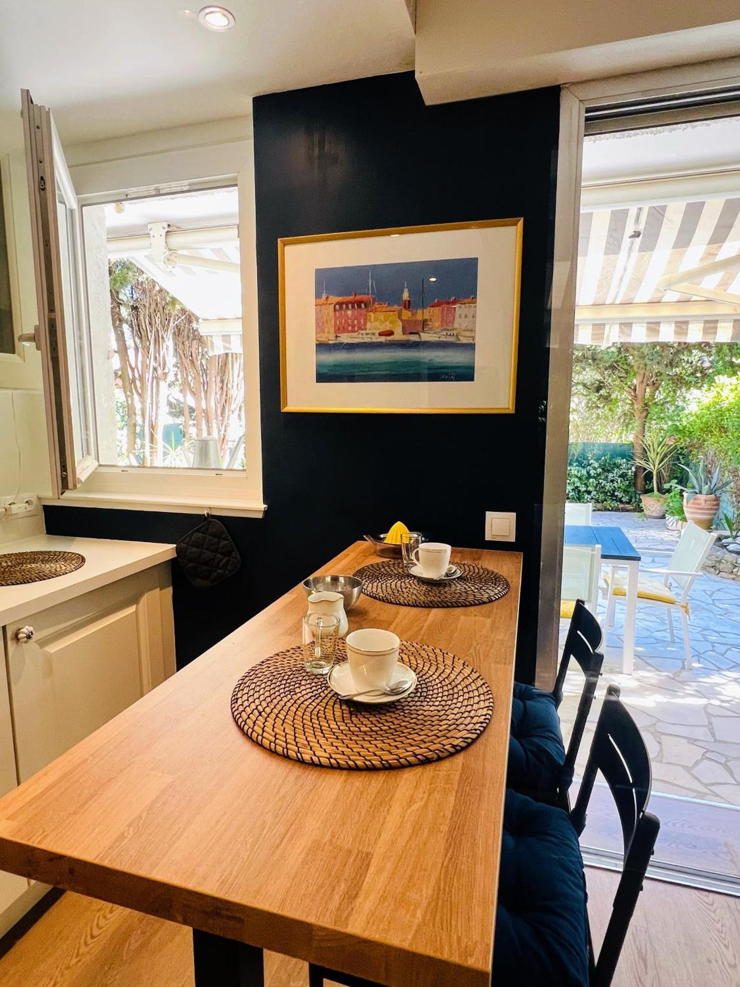 סן טרופז Superbe Appartement Avec Terrasse Jardin Et Parking Prive מראה חיצוני תמונה